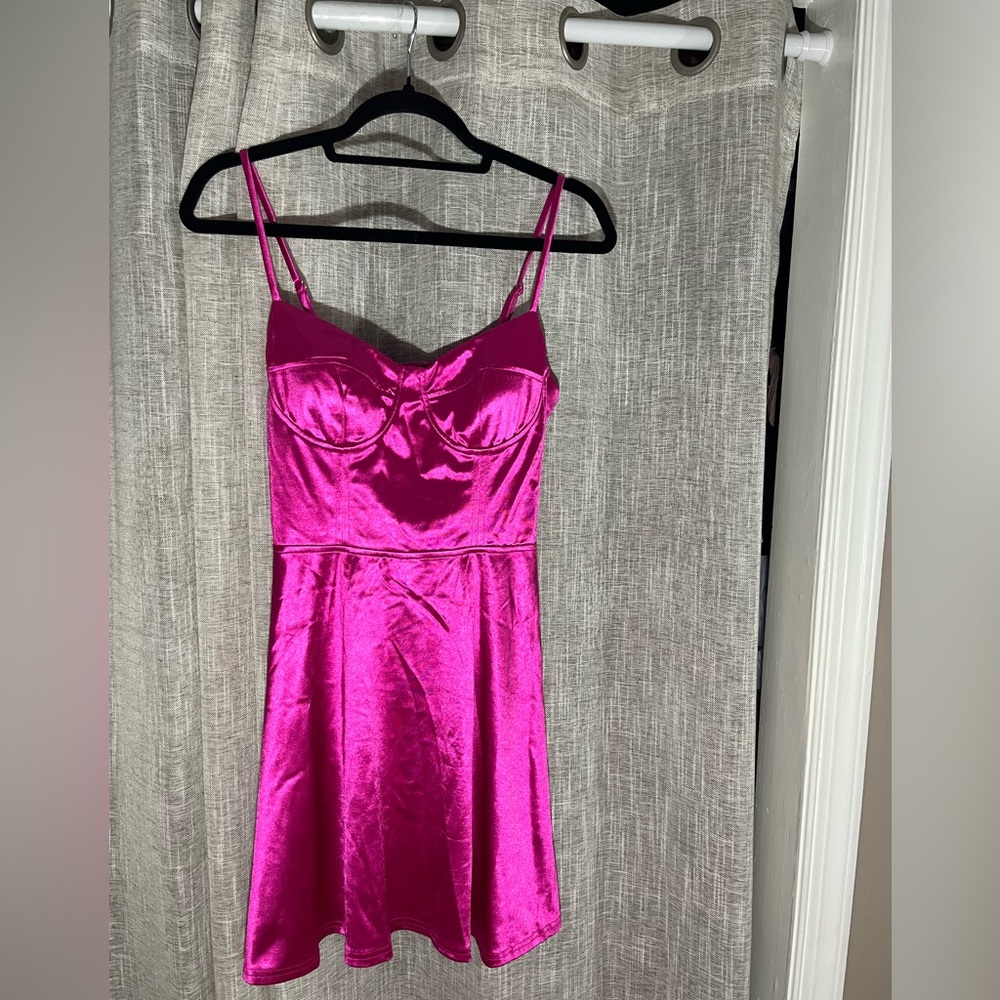 Windsor NWT pink corset dress